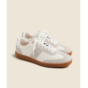 J.Crew Field Sneakers in Metallic 8.5